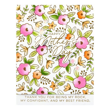 Spellbinders Let's Celebrate Sentiments Press Plate & Die Set (BP-123) (OUTLET)