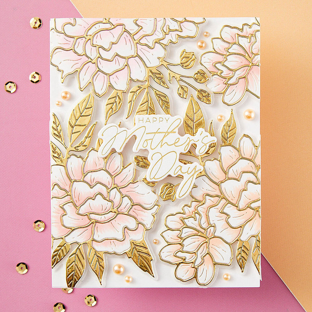 Spellbinders Let's Celebrate Sentiments Press Plate & Die Set (BP-123) (OUTLET)