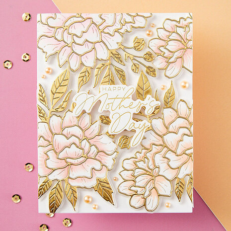 Spellbinders Let's Celebrate Sentiments Press Plate & Die Set (BP-123) (OUTLET)