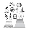 Spellbinders Halloween Icons Press Plate & Die Set (BP-079) (OUTLET)