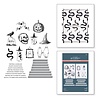 Spellbinders Halloween Icons Press Plate & Die Set (BP-079) (OUTLET)