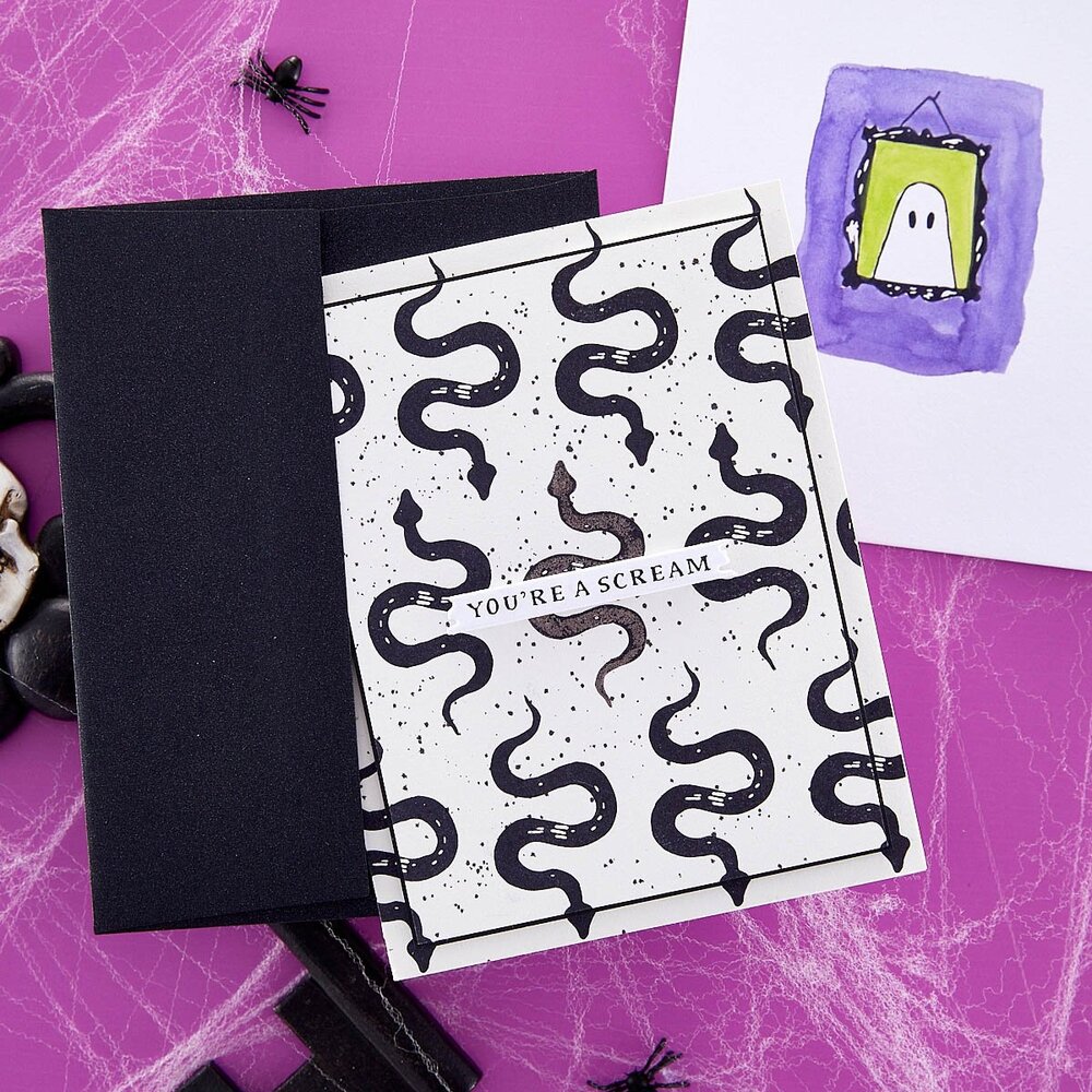 Spellbinders Halloween Icons Press Plate & Die Set (BP-079) (OUTLET)