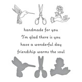 Spellbinders Handmade for You Icons Press Plate & Die Set (BP-044) (OUTLET)