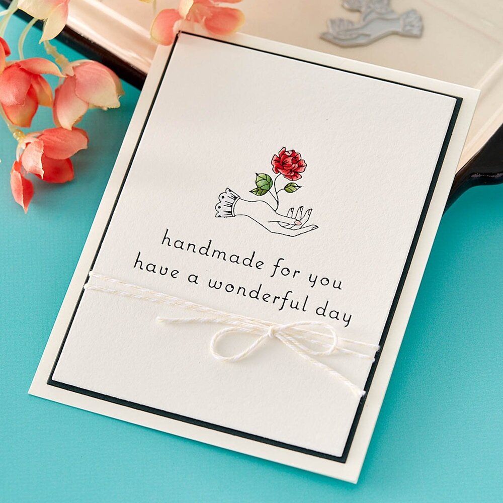 Spellbinders Handmade for You Icons Press Plate & Die Set (BP-044) (OUTLET)