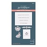 Spellbinders Let's Chat Soon Icons Press Plate & Die Set (BP-043) (OUTLET)
