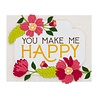 Spellbinders You Make Me Happy Press Plate (BP-042) (OUTLET)