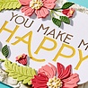 Spellbinders You Make Me Happy Press Plate (BP-042) (OUTLET)