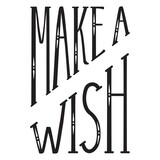 Spellbinders Diagonal Make a Wish Press Plate (BP-037) (OUTLET)