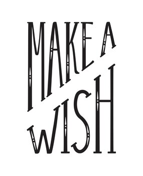 Spellbinders Diagonal Make a Wish Press Plate (BP-037) (OUTLET)