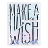 Spellbinders Diagonal Make a Wish Press Plate (BP-037) (OUTLET)