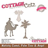 Scrapping Cottage Nativity Camel, Palm Tree & Angel (CCE-602) (OUTLET)