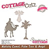Scrapping Cottage Nativity Camel, Palm Tree & Angel (CCE-602) (OUTLET)