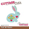 Scrapping Cottage Folk Art Rabbit (CC-1202) (OUTLET) Scrapping Cottage Folk Art Rabbit (CC-1202) (OUTLET)