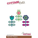 Scrapping Cottage Folk Art Flowers (CC-1195) (OUTLET)