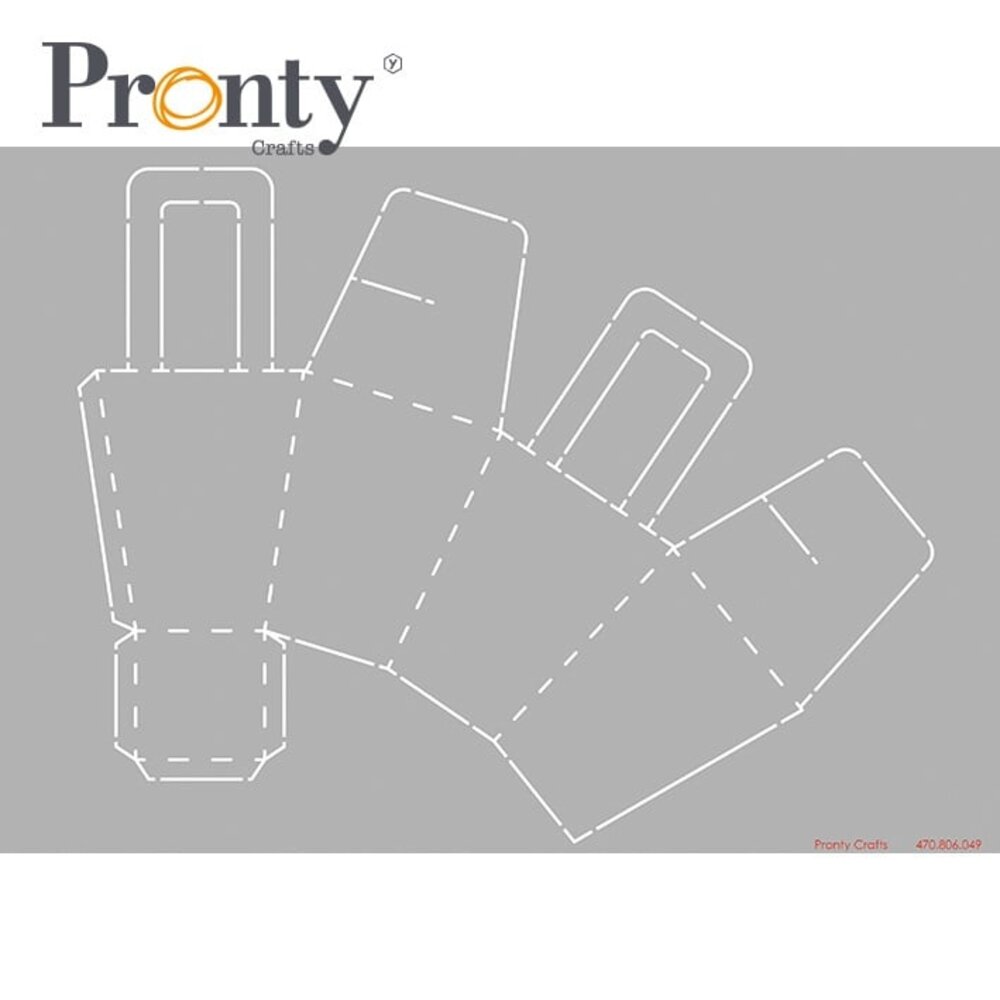 Pronty Crafts Beautiful Butterfly A4 Stencil Bags (470.806.049) (OUTLET)