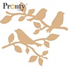 Pronty Crafts Beautiful Butterfly MDF Birds (460.483.049) (OUTLET)