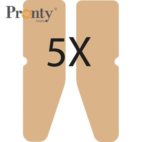 Pronty Crafts MDF Pinchers 18mm (5pcs) (460.483.025) (OUTLET)