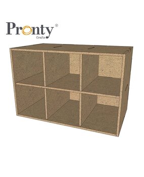 Pronty Crafts MDF Organizer Basic Box Mini Drawer (460.483.015) (OUTLET)