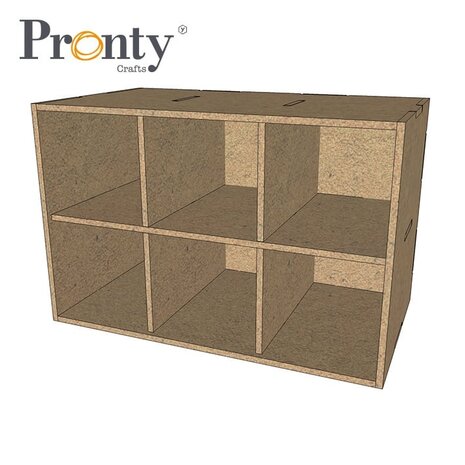 Pronty Crafts MDF Organizer Basic Box Mini Drawer (460.483.015) (OUTLET) Pronty Crafts MDF Organizer Basic Box Mini Drawer (460.483.015) (OUTLET)