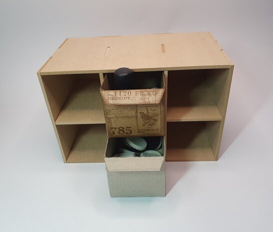 Pronty Crafts MDF Organizer Basic Box Mini Drawer (460.483.015) (OUTLET) Pronty Crafts MDF Organizer Basic Box Mini Drawer (460.483.015) (OUTLET)