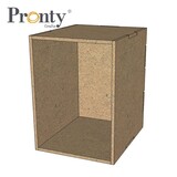 Pronty Crafts MDF Organizer Half Box (460.483.012) (OUTLET)
