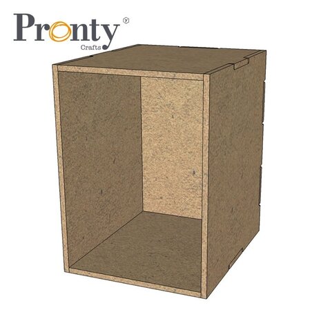 Pronty Crafts MDF Organizer Half Box (460.483.012) (OUTLET) Pronty Crafts MDF Organizer Half Box (460.483.012) (OUTLET)