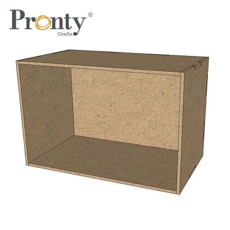 Pronty Crafts MDF Organizer Basic Box (460.483.010) (OUTLET) Pronty Crafts MDF Organizer Basic Box (460.483.010) (OUTLET)