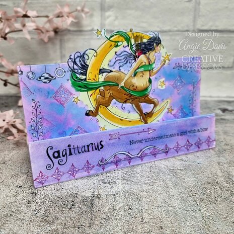 Pink Ink Designs Sagittarius "Knowledge Seeker" A5 Clear Stamps (PI234) (OUTLET)