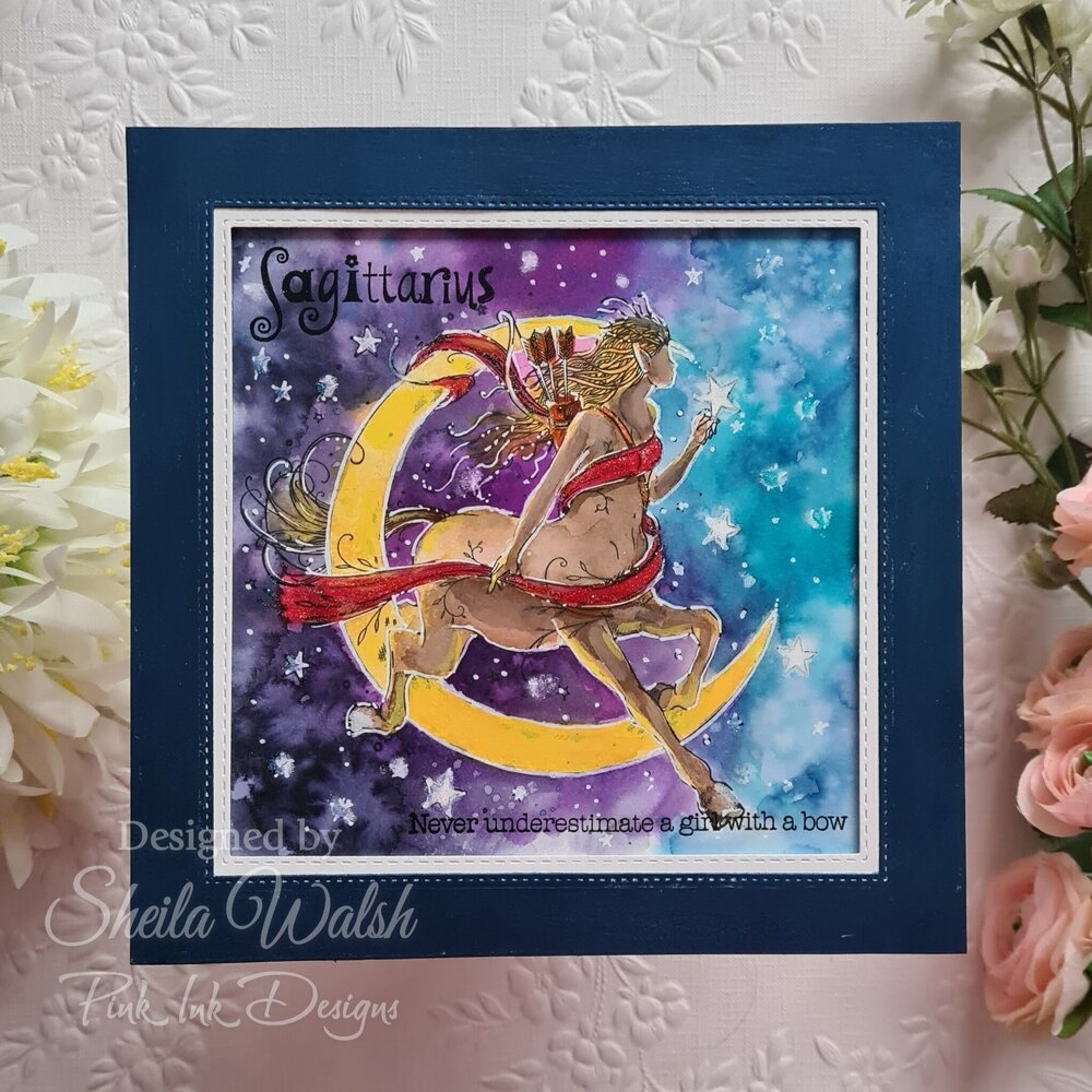 Pink Ink Designs Sagittarius "Knowledge Seeker" A5 Clear Stamps (PI234) (OUTLET)