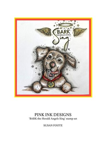Pink Ink Designs Bark The Herald Angels Sing A5 Clear Stamps (PI178) (OUTLET) Pink Ink Designs Bark The Herald Angels Sing A5 Clear Stamps (PI178) (OUTLET)