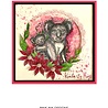 Pink Ink Designs Koala-ty Hugs A5 Clear Stamp (PI166) (OUTLET)