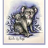 Pink Ink Designs Koala-ty Hugs A5 Clear Stamp (PI166) (OUTLET)