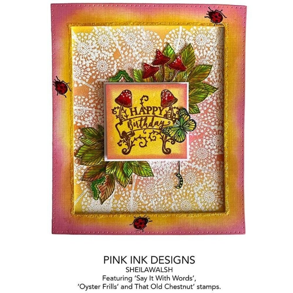 Pink Ink Designs Decorative Sentiments A6 Clear Stamp (PI118) (OUTLET) Pink Ink Designs Decorative Sentiments A6 Clear Stamp (PI118) (OUTLET)