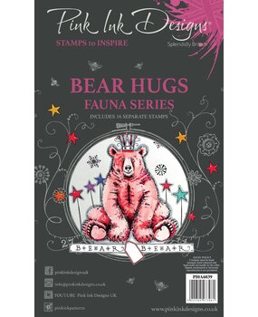 Pink Ink Designs Bear Hugs A6 Clear Stamps (PI0A6039) (OUTLET)