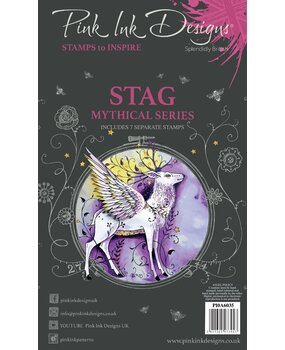 Pink Ink Designs Stag A6 Clear Stamps (PI0A6035) (OUTLET)