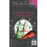 Pink Ink Designs Festive Cone A6 Clear Stamps (PI0A6034) (OUTLET)