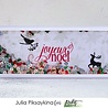 Picket Fence Studios Joyeux Noel 6x6 Inch Clear Stamps (C-129) (OUTLET)