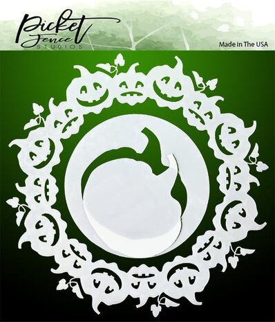 Picket Fence Studios Jack-o-Lantern 6x6 Inch Stencil (SC-260) (OUTLET) Picket Fence Studios Jack-o-Lantern 6x6 Inch Stencil (SC-260) (OUTLET)