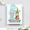 Picket Fence Studios A Gnome Christmas 4x4 Inch Clear Stamps (C-126) (OUTLET)