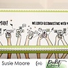 Picket Fence Studios Nice Seeing You 6x6 Inch Clear Stamps (BB-169) (OUTLET)