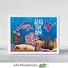 Picket Fence Studios More of a Fishy Lot 6x6 Inch Clear Stamps (OC-121) (OUTLET)