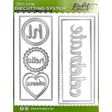 Picket Fence Studios Scallop Framed Slim Line Die Cutting System (SDCS-113) (OUTLET)
