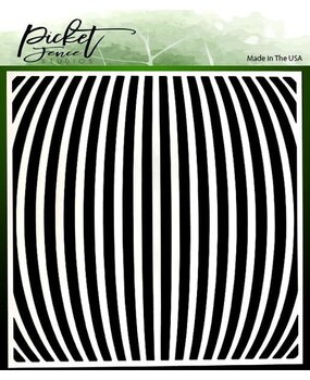 Picket Fence Studios Movement 6x6 Inch Stencil (SC-230) (OUTLET)