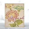 Picket Fence Studios Wild Daisies 6x6 Inch Clear Stamps (F-150) (OUTLET)