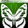 Picket Fence Studios Flutter Butterfly 6x6 Inch Stencil (SC-184) (OUTLET)