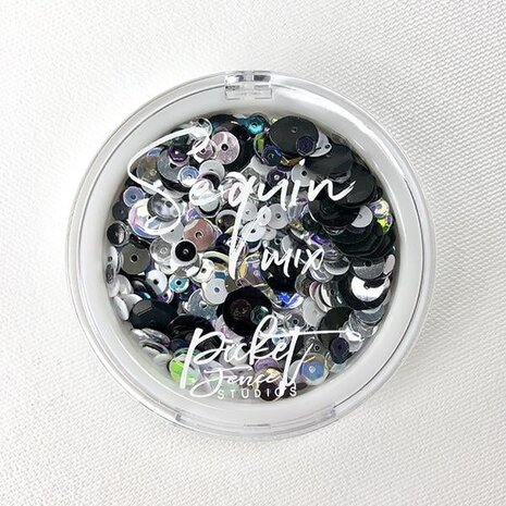 Picket Fence Studios Black Russian Sequin Mix (SQ-103) (OUTLET) Picket Fence Studios Black Russian Sequin Mix (SQ-103) (OUTLET)