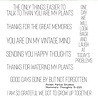 Picket Fence Studios Momma's Thoughts 3x4 Inch Clear Stamps (S-220) (OUTLET)