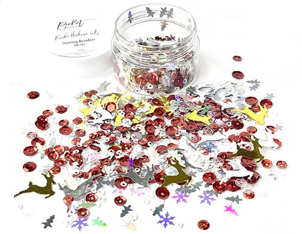 Picket Fence Studios Embellishments Dancing Reindeer 2 oz (EM-105) (OUTLET) Picket Fence Studios Embellishments Dancing Reindeer 2 oz (EM-105) (OUTLET)