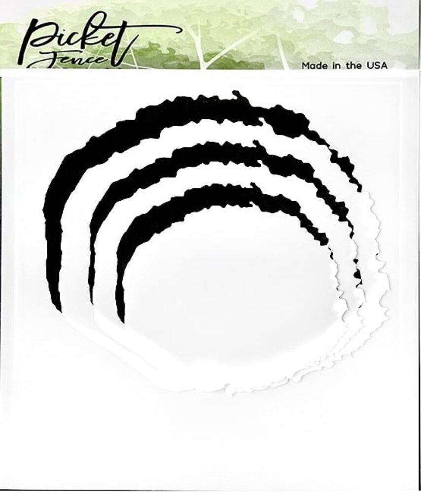 Picket Fence Studios Horizontal Messy Watercolor Blending 6x6 Inch Stencil (SC-291) (OUTLET) Picket Fence Studios Horizontal Messy Watercolor Blending 6x6 Inch Stencil (SC-291) (OUTLET)