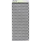 Picket Fence Studios Slim Line Hexagon Randomness 4x10 Inch Stencil (SC-300) (OUTLET)